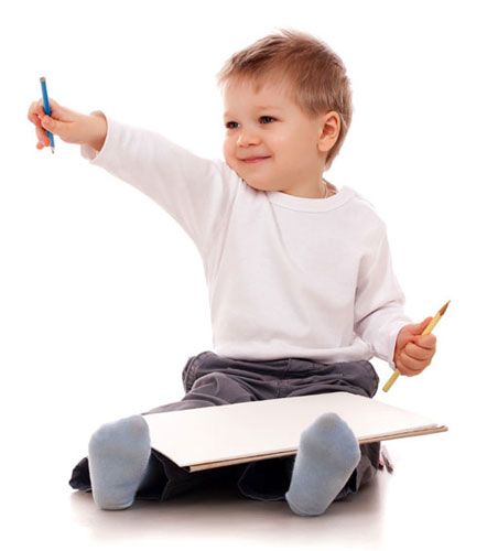 Behavioural Intervention Program - Autistic Boy Drawing